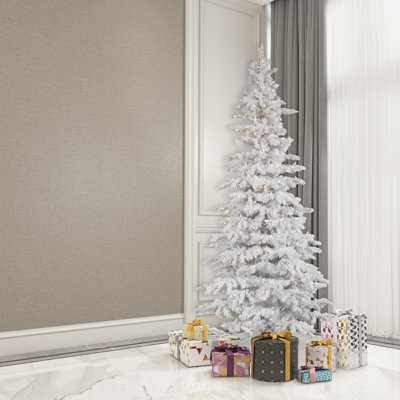 10' Lighted Spruce Christmas Tree