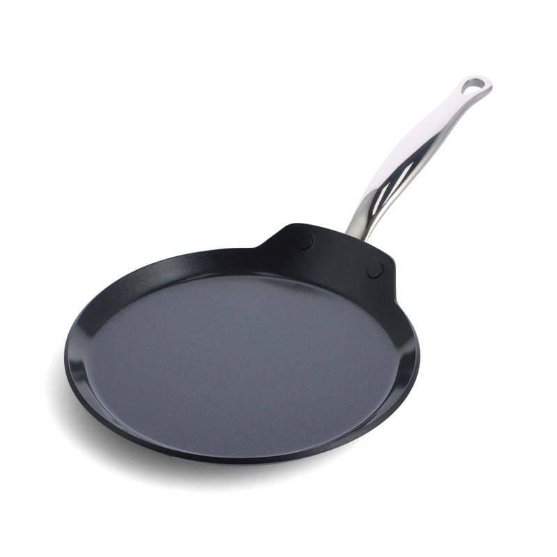GreenPan Barcelona Pro PFAS Free Non Stick Pancake Pan, 8 cm H x 44 cm L x 24 cm W