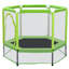 Trampoline hexagonale pour enfants avec enceinte sécuritaire-128767197