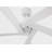  Aspen Coastal Outdoor 56 Ceiling Fan with Threaded Downrod, Matte White ABS blades and Wall Mount Control-561452241-561452242