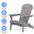 Wood Lounge Patio Chair For Garden Outdoor Wooden Folding Adirondack Chair Set Of 2 Solid Wood Lounge Patio Chair For Garden, Lawn, Backyard,-347236421