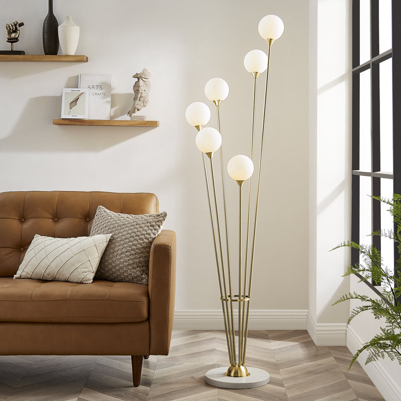 Diyar Tree Stone & Gold LED Light