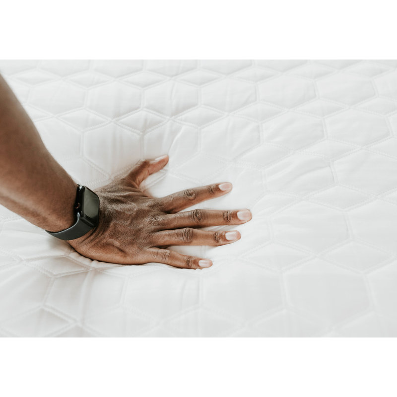 Matelas très grand 12 po - Cuivre avec gel, mousse à mémoire de forme et support en tissu de refroidissement à mousse à changement de phase