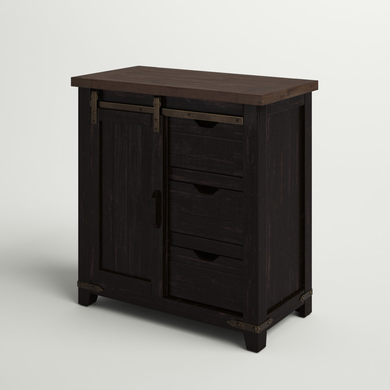 Hemsworth Accent Cabinet, Black
