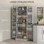 Pantry Cabinet With Shelves, Doors