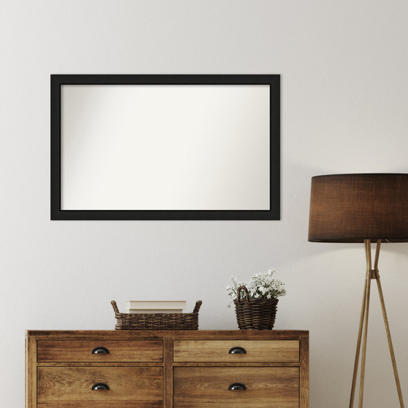 Phil Solid Wood Wall Mirror, Rectangle, 26.25" x 41.25"