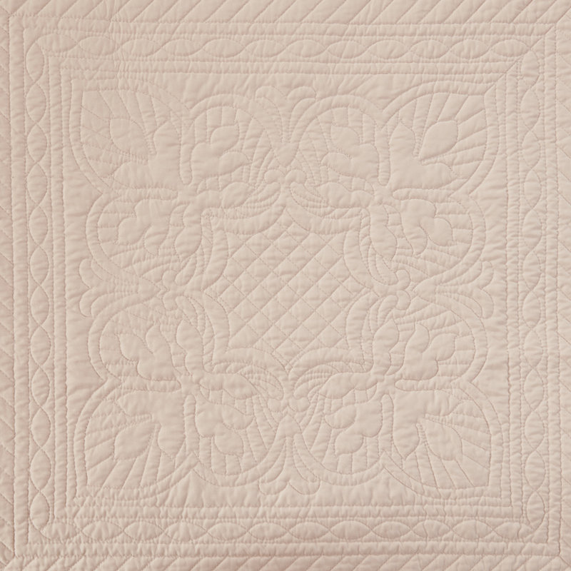 6 Piece Reversible Scalloped Edge Daybed Cover Set Blush Daybed, Blush