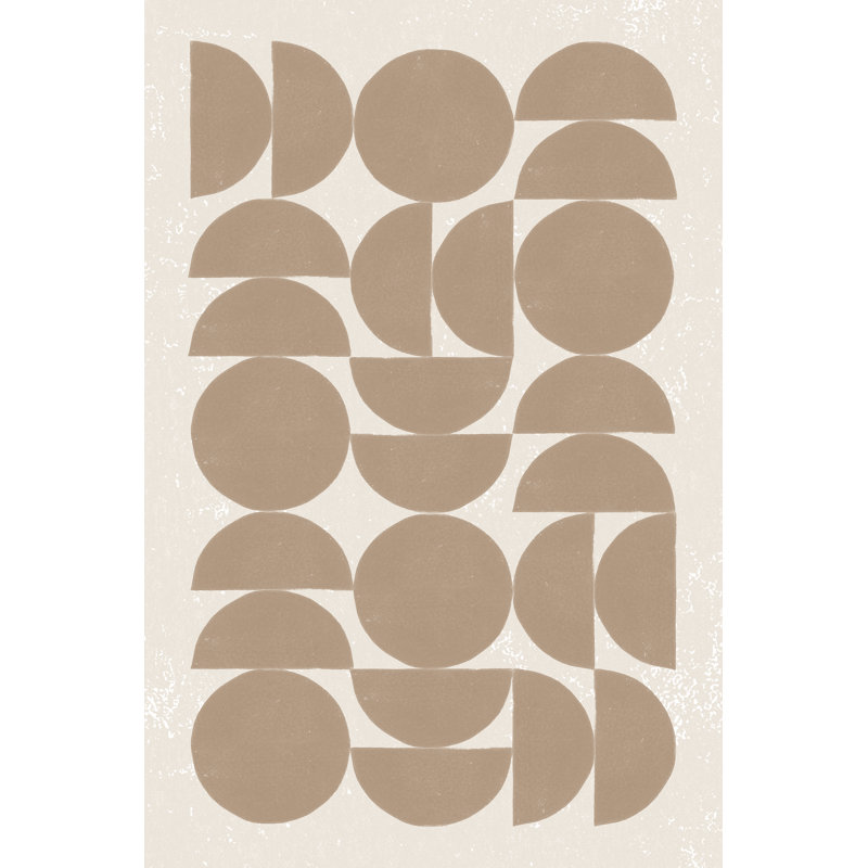 " Make It Mod II V2 " by Moira Hershey, 36" H x 24" W x 1.25" D, Yes, Silver Single Picture Framed
