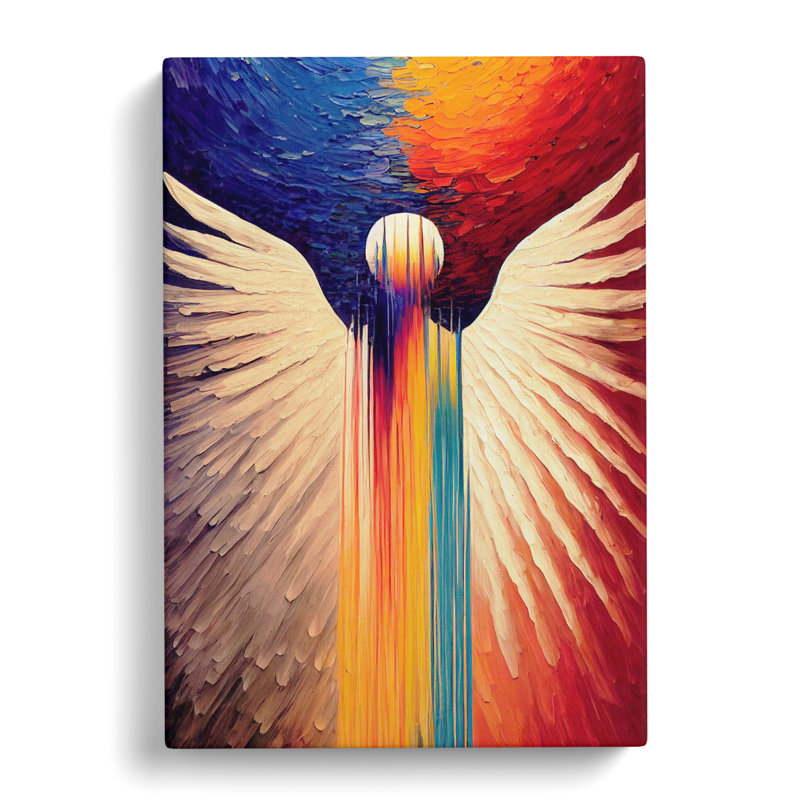 Angel Palette Knife Vol.1 - Wrapped Canvas, 76cm H x 50cm W x 3cm D