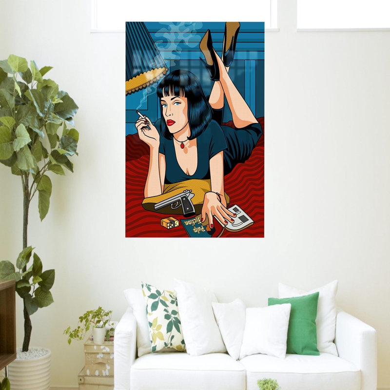 Décoration murale Pop Art, H 70,9 po x l 47,2 po
