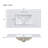 36" Single Bathroom Vanity with Ceramic Top, 2 Soft Close Doors, and 3 Drawer-563080310-563118735