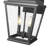 Raphael 23.75 inch Sand Black 2 Light Outdoor Wall Light-1177446365