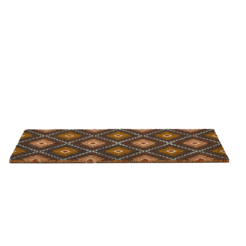 Randolf Non-Slip Geometric Indoor Doormat