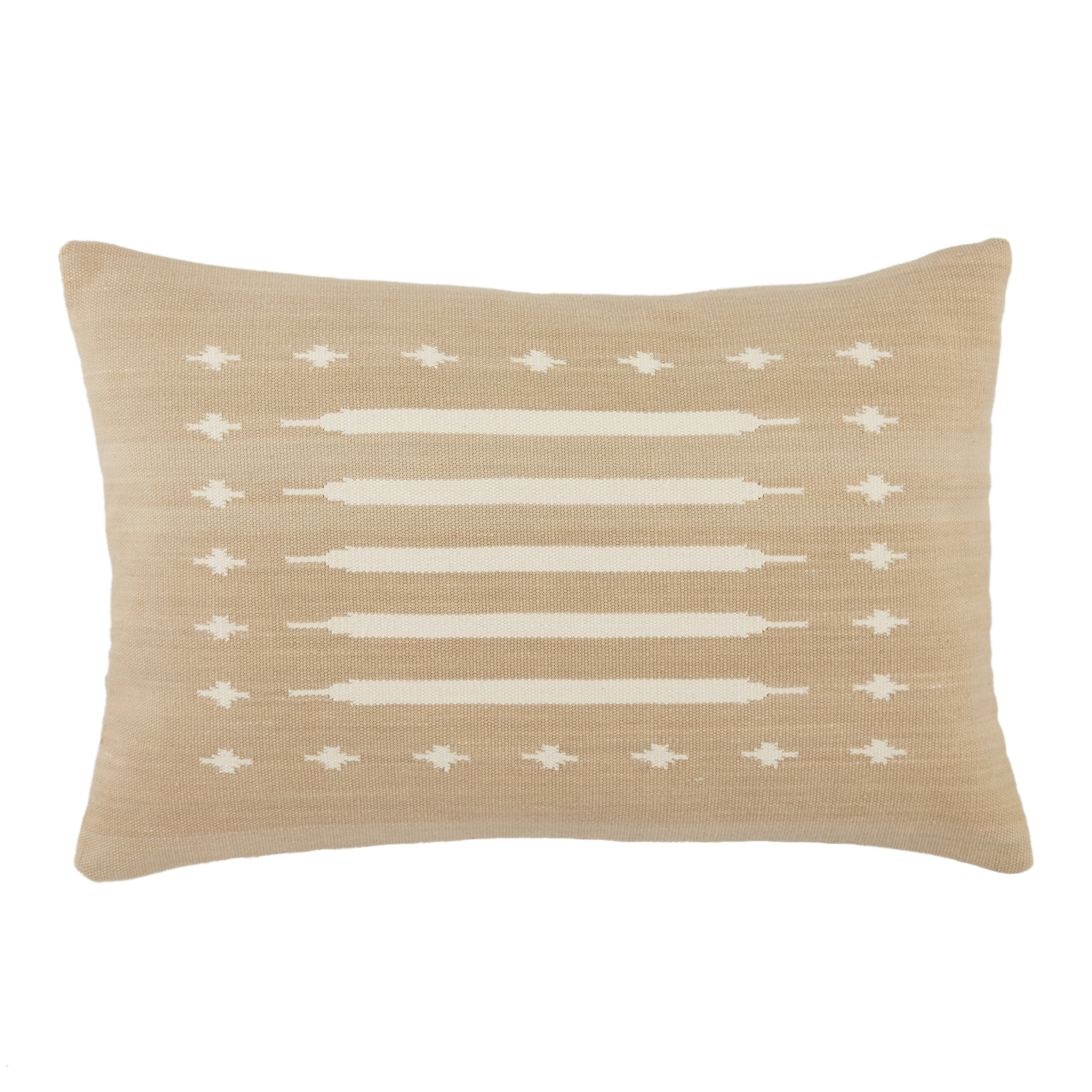 Estela Geometric Cotton Lumbar Throw Pillow, Pillow Cover Only - No Insert