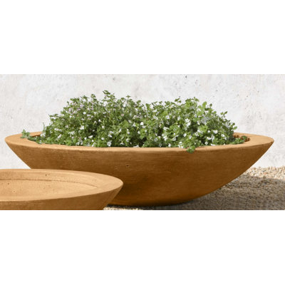 Planteur De Pot De Pierre Moulée Zen