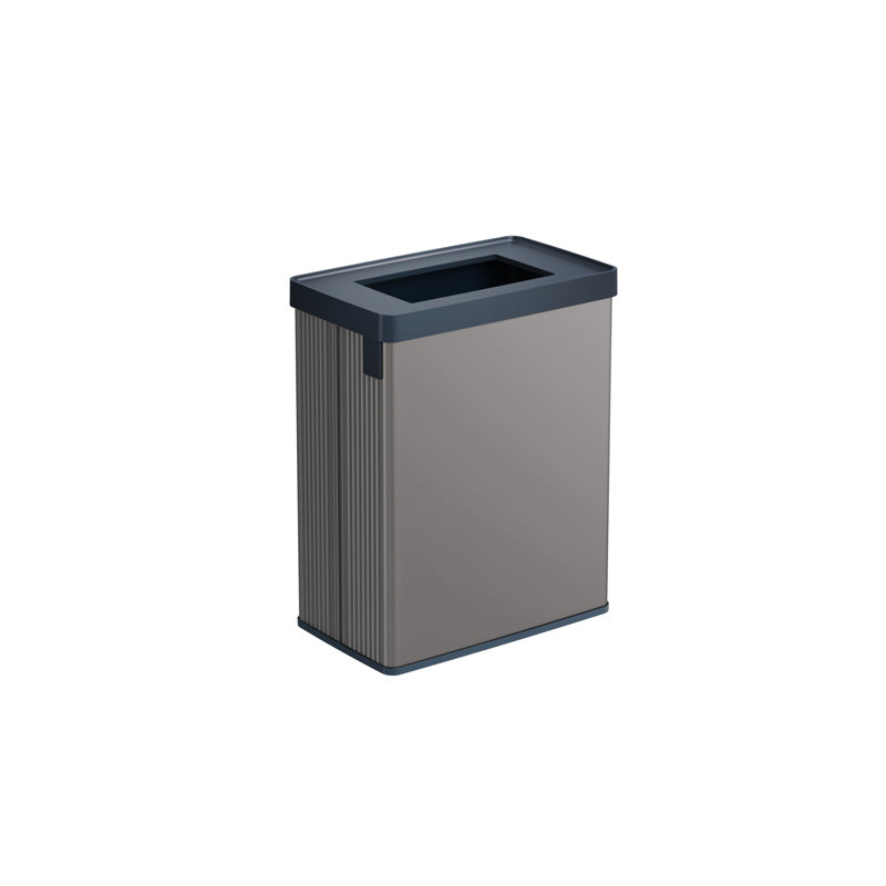 Curver Verto 54 Litre Touch Top Kitchen Recycling Bin , Grey
