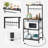 Glorine 22.4'' Metal Standard Baker's Rack with Microwave Compatibility
