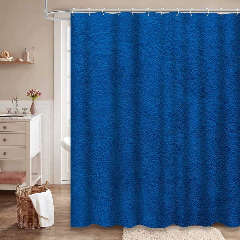 Rideau de douche en cuir avec 12 crochets Skin, L 72 po x l 72 po