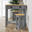 Abiramy Solid Wood Counter Stool-517525581