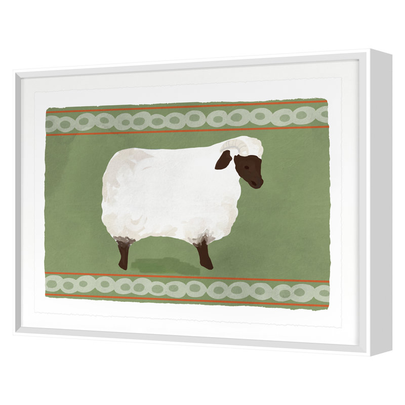 Sheep Print by Gibson, Dana, 16" H x 20" W