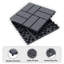 Revêtement de sol extérieur imperméable 12 po x 12 po pour terrasse, balcon, cour et garage-133763828