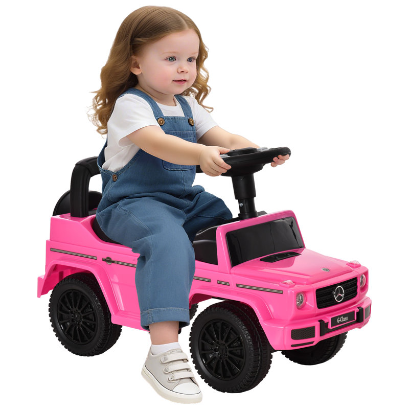 Gwin Isabelle & Max Push/Pull Ride On, Pink