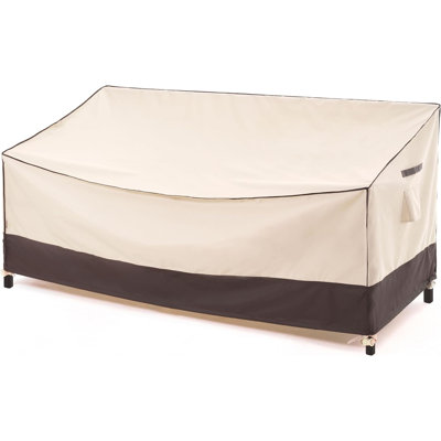 Premium Waterproof Outdoor Patio Sofa Cover: Latest Rip-Stop Fabric, 3-Year Warranty by F&J Outdoors