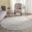 Wincanton Abstract Hand-Knotted Cotton Grey Area Rug-308799975
