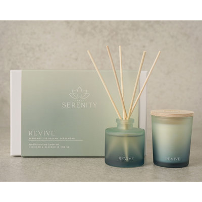 Scented Jar Candle with Glass Holder