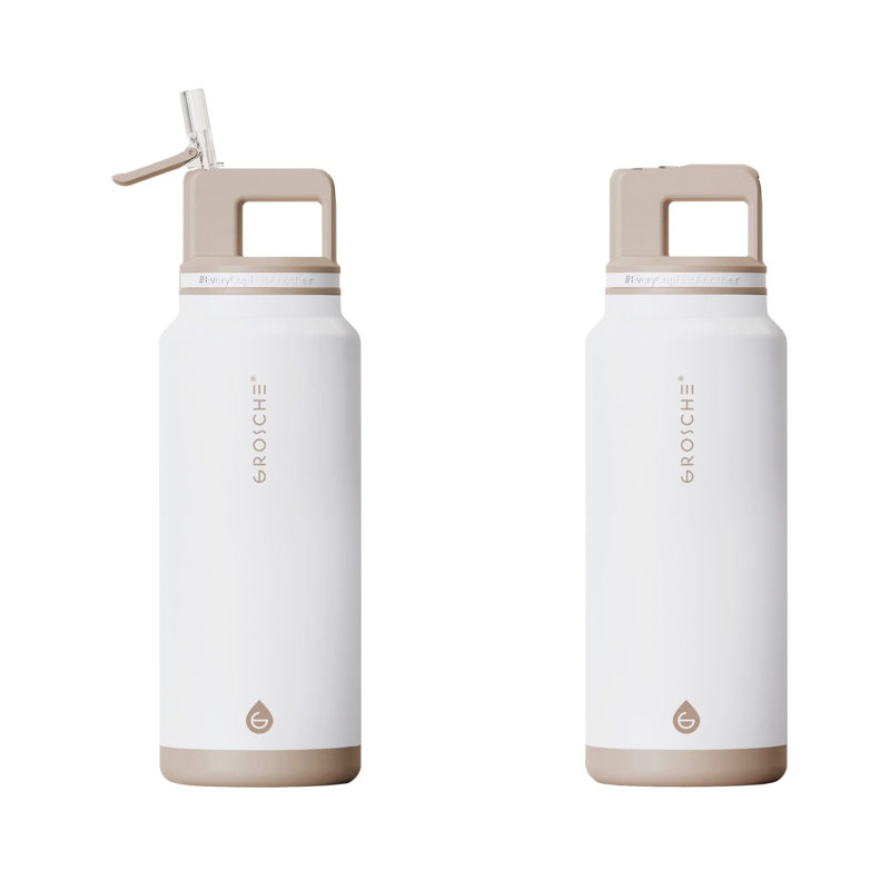 Bouteille d'eau Grosche, 42 oz, Blanc