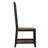 Handmade Solid Wood Side Chair in Brown