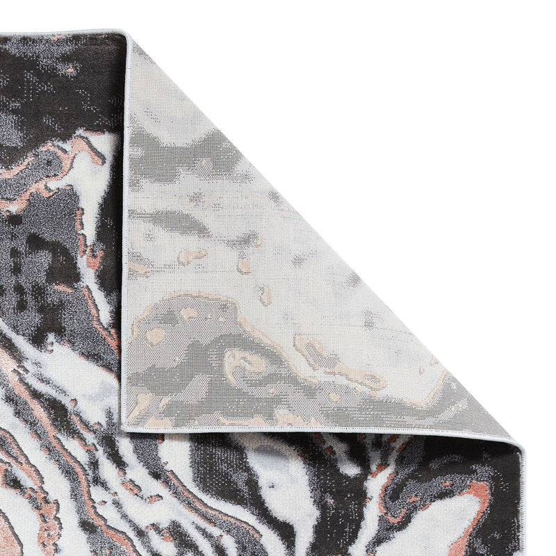 Apollo area rug Machine Woven Rectangle Grey
