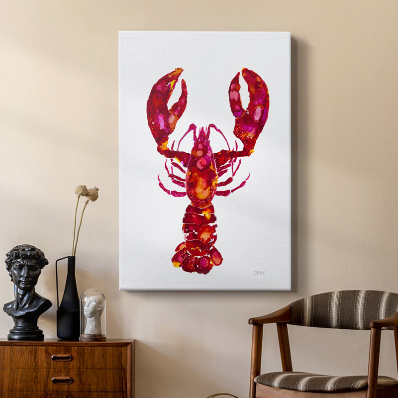 Homard - galerie Cavas sur mesure, H 48 po x l 32 po