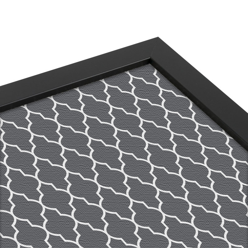 Babillard Pin Cork Pinpix, 20 po x 20 po, Gris foncé