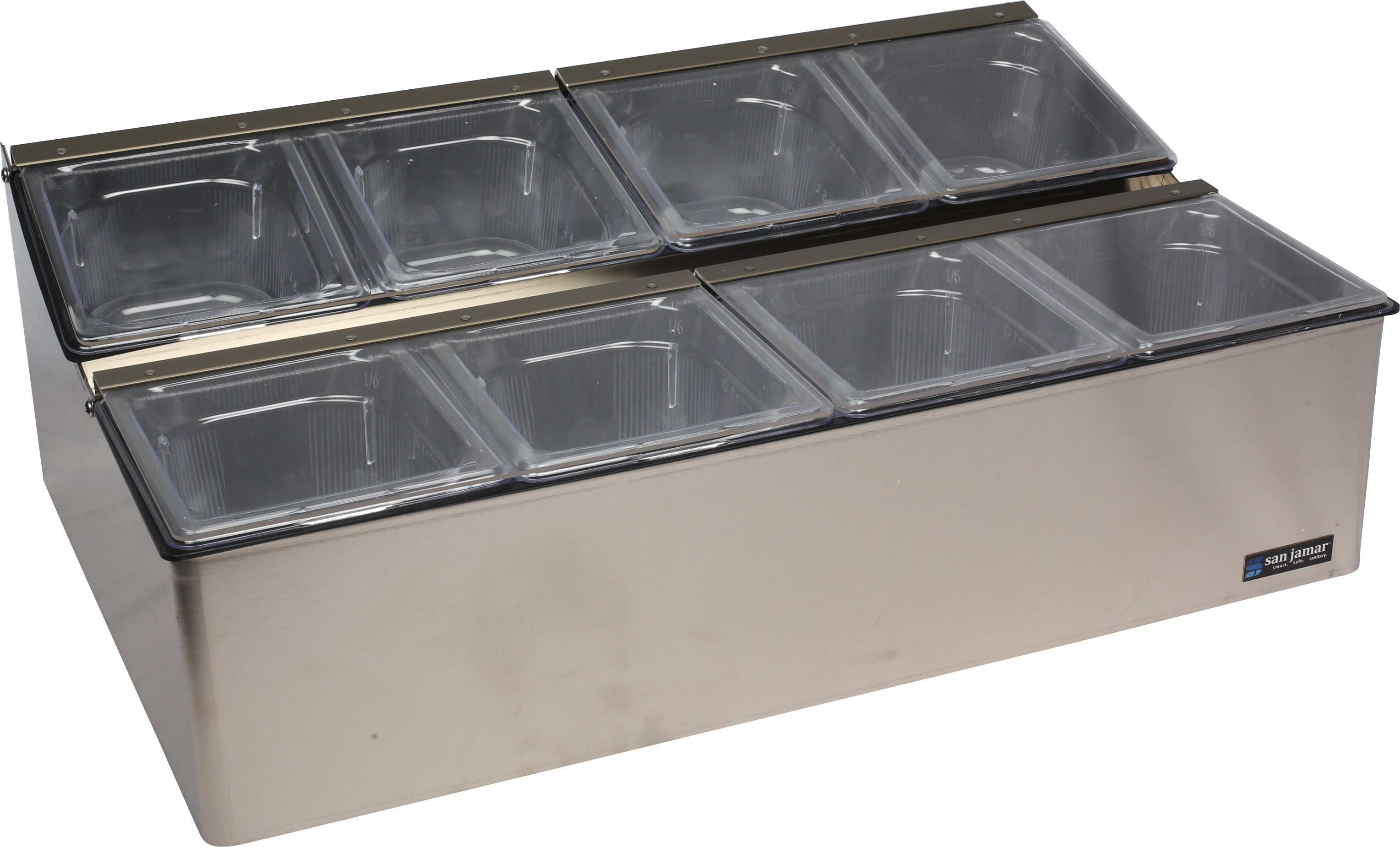 Carlisle Food Service Products EZChill Food Prep Centre 8, 1/6 Pans