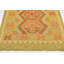 Tapis en laine rouge 3 pi 2 po x 4 pi 10 po one-of-kind main-noué la new age Elland
