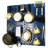 Metal Rectangle Wall Mounted Pot Rack-514584675