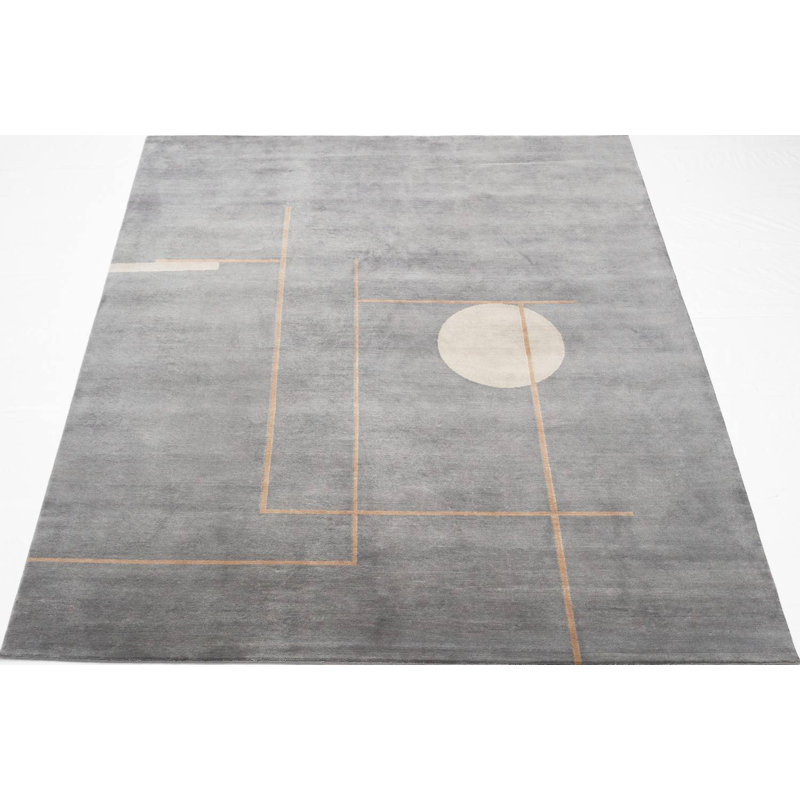 Modern Edit One-of-a-Kind Rectangle 8'2" X 10' Hand Knotted Area Rug