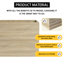 36" Wall-Mounted Bathroom Vanity (Only the Cabinet Body)-110447382