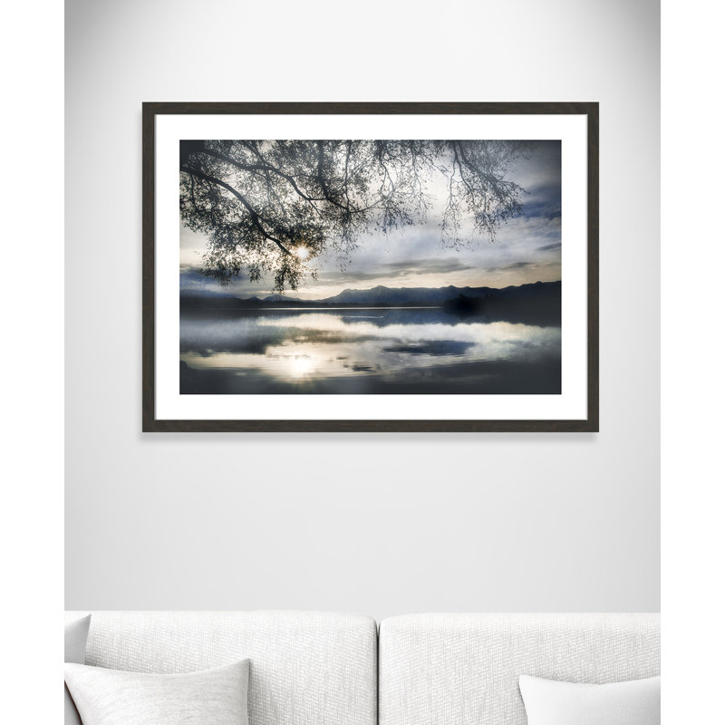«Staffelsee Lake», Als Als, reproduction de photo encadrée