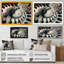 Momie Fractal Flower Universe I - reproduction sur toile-87373199-87373202