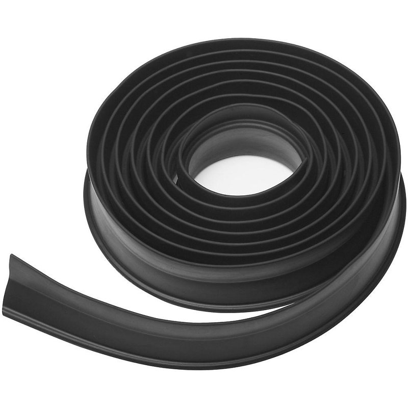 Balai porte coupe-froid pour garage V7663, H 3 po x l 7 po x P 7 po, Noir