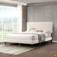 Lit plateforme tapissier touffeté - Grand-6818023
