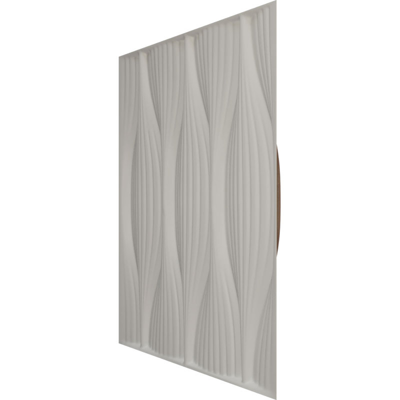 Panneau mural 3D décoratif Willow EnduraWall, Rouille métallique vieillie universelle