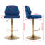 Tabouret de bar rotatif 2 pièces Janney-644958569