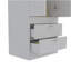 Armoire Alabama, une grande armoire, deux tiroirs-395885330