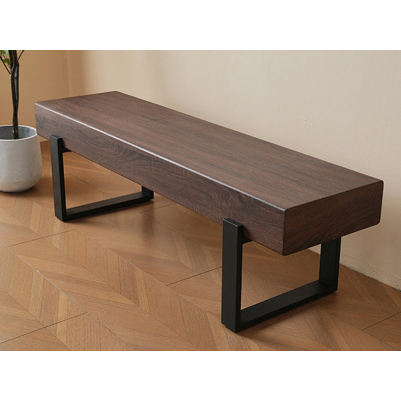 Banc de salle à manger, banc de table de cuisine d'intérieur de ferme