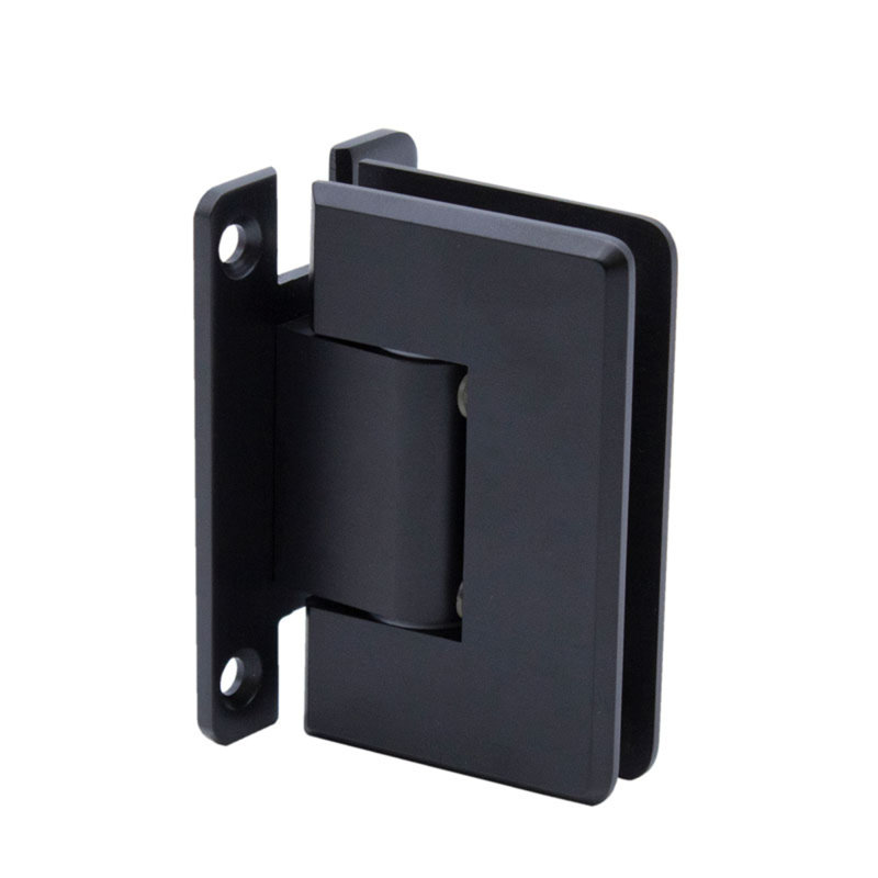 FHC CLNA40RB, charnière murale à fixation murale biseautée et réglable, matériau laiton, épaisseur de verre de 3/8 po à 1/2 po, finition bronze huilé