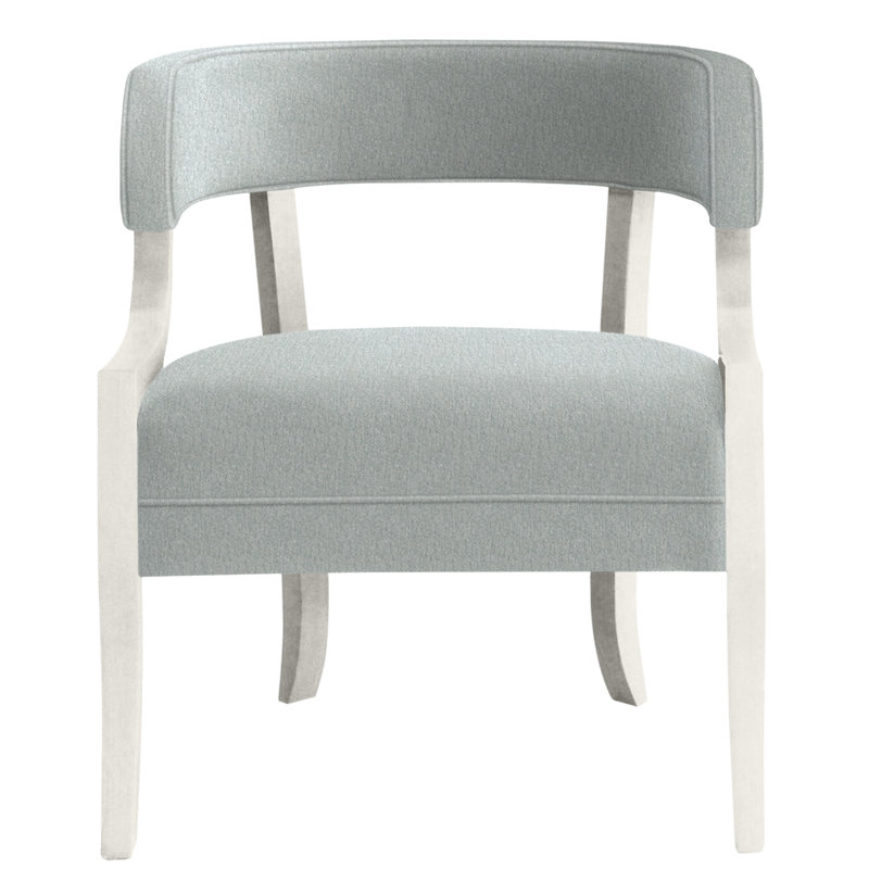 Thom Filicia Home 25"Otisco Chair, Ian Haze, Casa Blanca