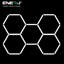 Ener - J LED Bulkhead 9 in 1 Power and CCT Switchable with Microwave Sensor White 320mm 22W IP65 IK10